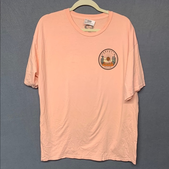 TGT Peach Graphic Tee Best In The West - Picture 1 of 7